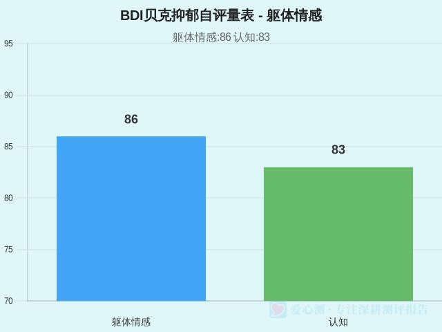 BDI贝克抑郁自评量表-因子维度1
